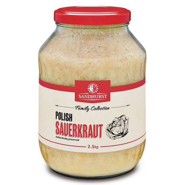 Sauerkraut Polish 2.5kg Sandhurst_image_Alpha Seafoods Foodservice_order now