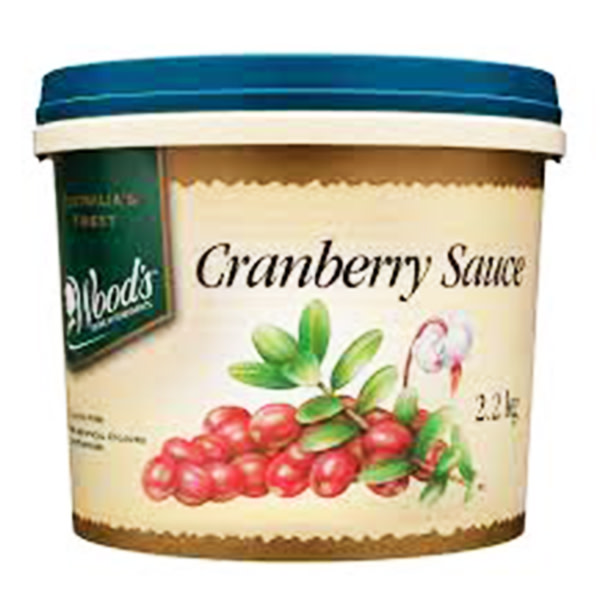 Cranberry Sauce 2.2kgWoods_image_Alpha Seafoods Foodservice_order now