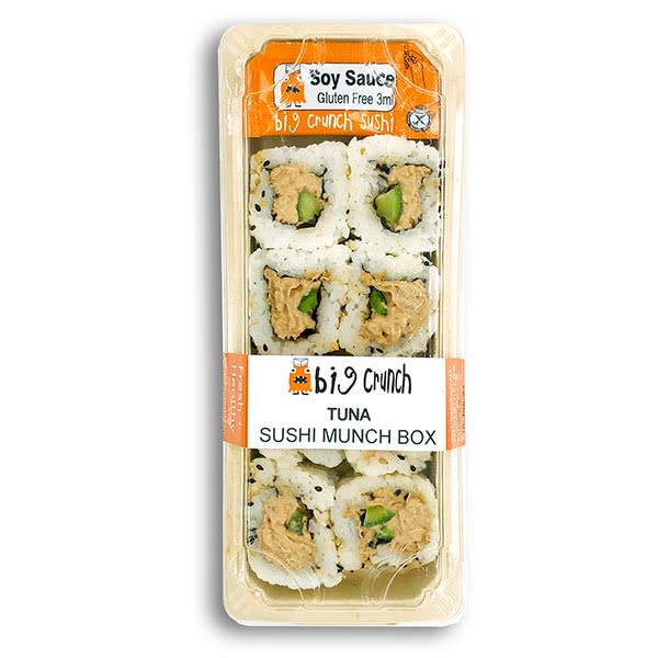 Large Sushi Munch Boxes - Tuna - Cucumber (200g)_image_Big Crunch Sushi_order now