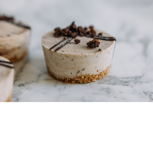 Mousse Cake - Cookies & Cream (twin pk) (Sugarless, Gluten Free, Dairy Free, Vegan)_image_The Sugarless Bakery_order now