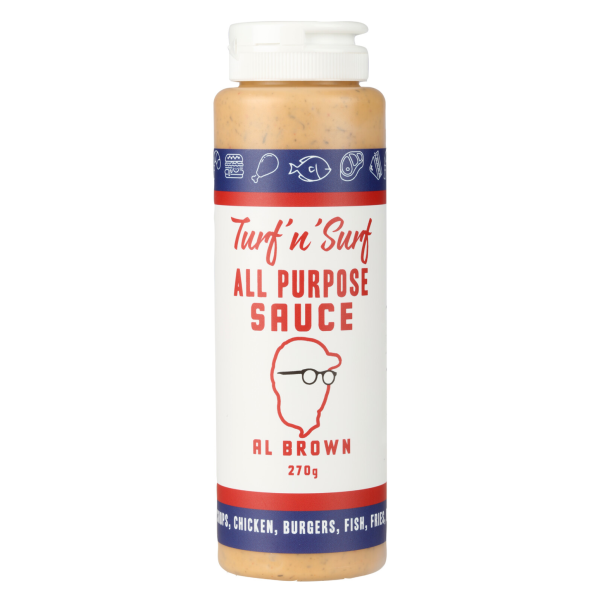 Al Brown Turf & Surf All Purpose Sauce (10x270g)_image_Really Good People_order now