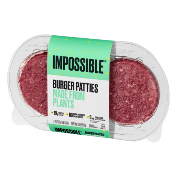 Impossible - Vegan Beef Burger - 12 x Retail 2 pack (24 Burgers)