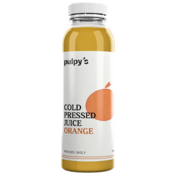 PULPY'S COLD PRESS JUICE ORANGE 300ML (BOX OF 8)