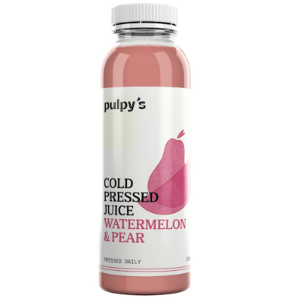 PULPY'S COLD PRESS JUICE WATERMELON & PEAR 300ML (BOX OF 8)