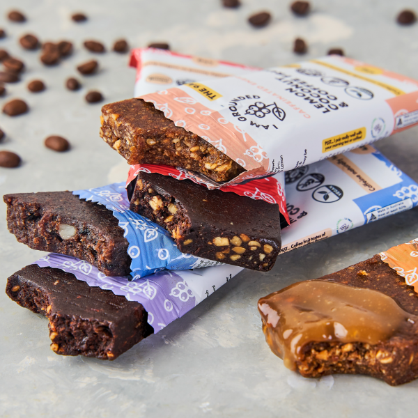 FREE BAR CAFFEINATED ENERGY BARS SAMPLER BOX