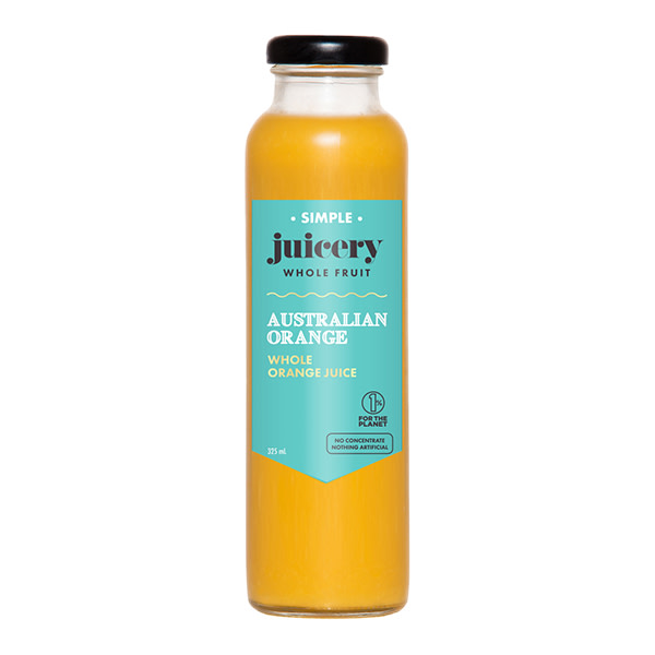 Simple Juicery Juicery Orange Juice (12x325ml)_image_Cartel & Co_order now