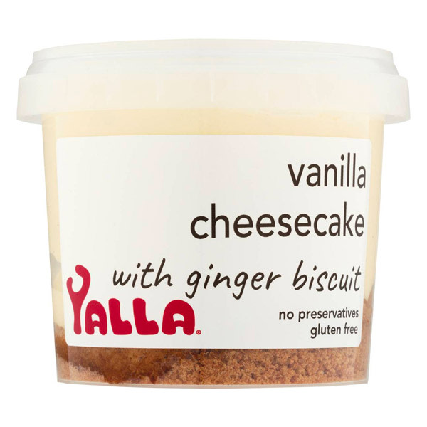 Vanilla Cheesecake & Ginger Biscuit (6x120g)