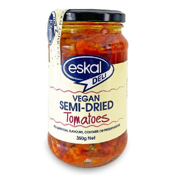 Eskal Vegan Semi Dried Tomato 6x350g_image_Trialia Foods Australia_order now