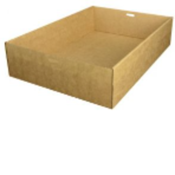 Brown Kraft Catering Tray 1 Small 255 x 153 x 80mm 100/ctn_image_Pronto Packaging QLD_order now