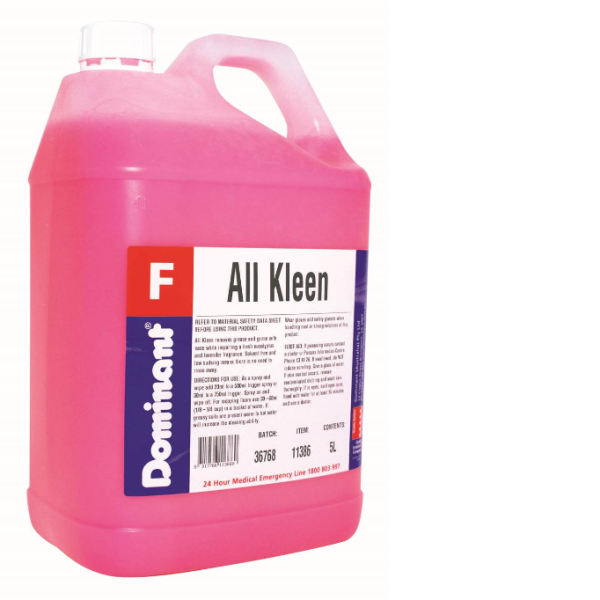 Floor Cleaner 5Lt (All Kleen)- 5 Litres 1/slv