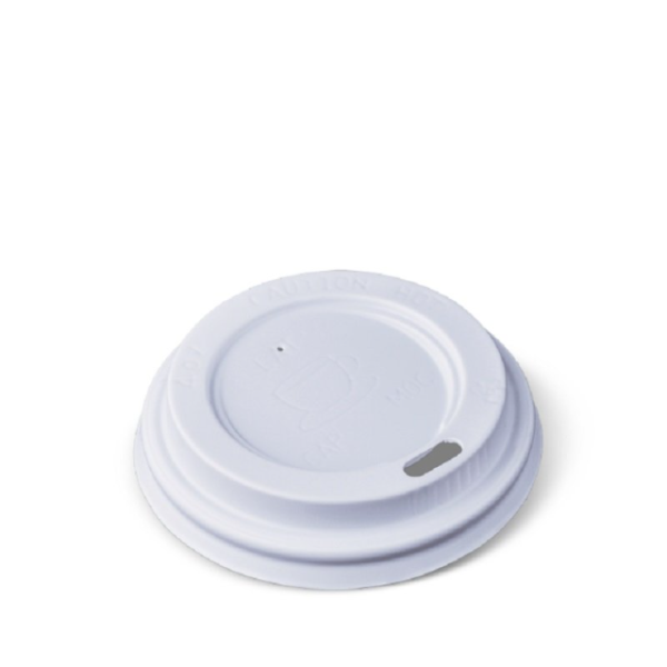 62mm PS White Espresso Sipper Lids 50/slv_image_Pronto Packaging QLD_order now