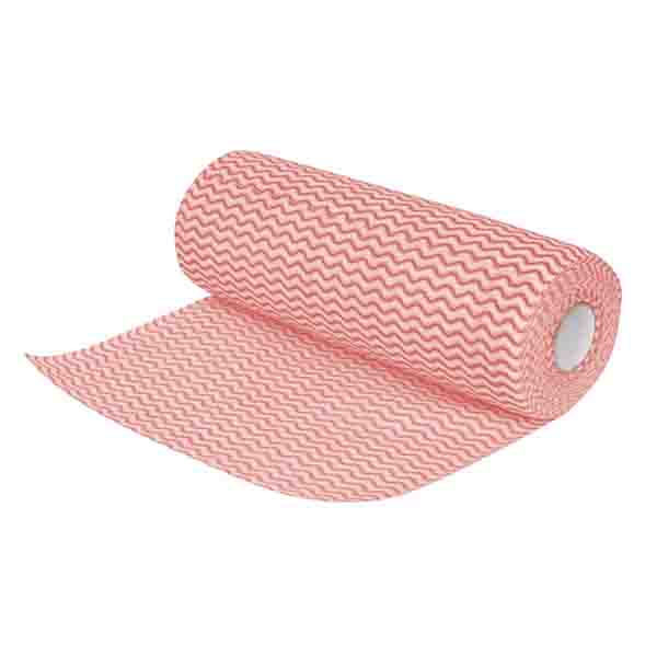 Jantex Non Woven Cloths Red (Roll 100)