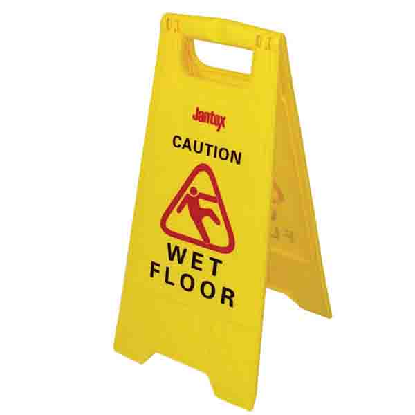 Jantex Wet Floor Sign - Caution Wet Floor_image_Nisbets_order now