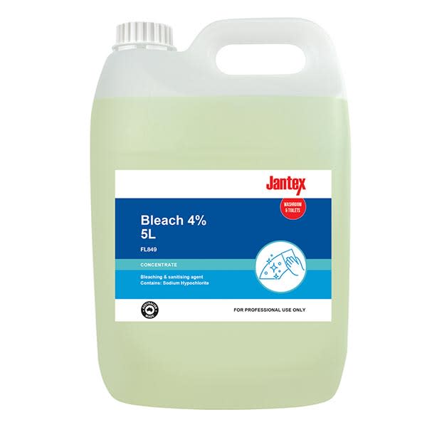Jantex Bleach 4% Concentrate 5Ltr_image_Nisbets_order now