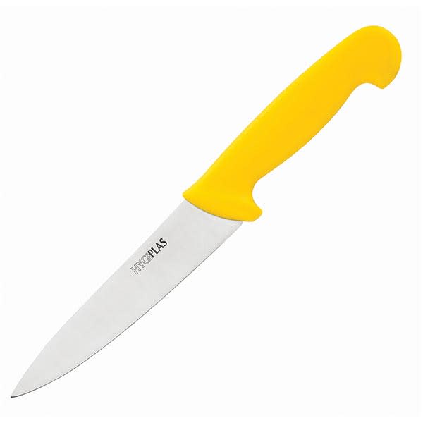 Hygiplas Chefs Knife Yellow 160mm