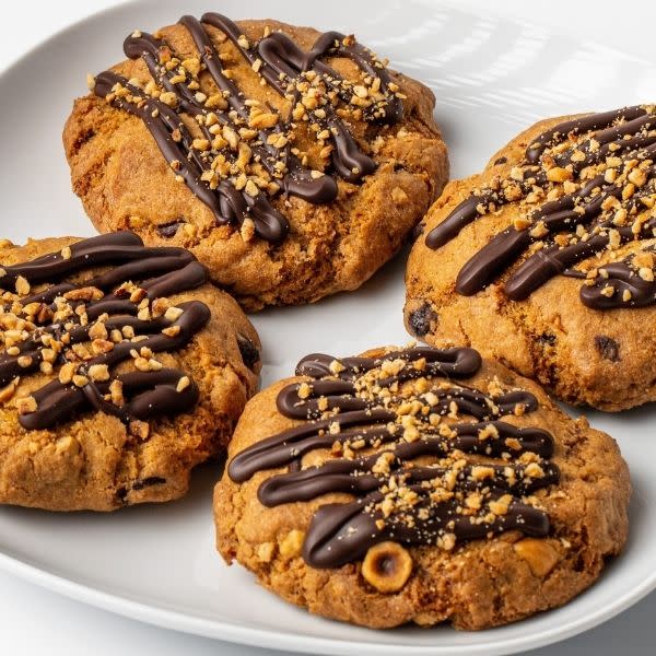 Nutella, Choc Chip & Hazelnut Loaded Cookie Gluten Free 6/Pk