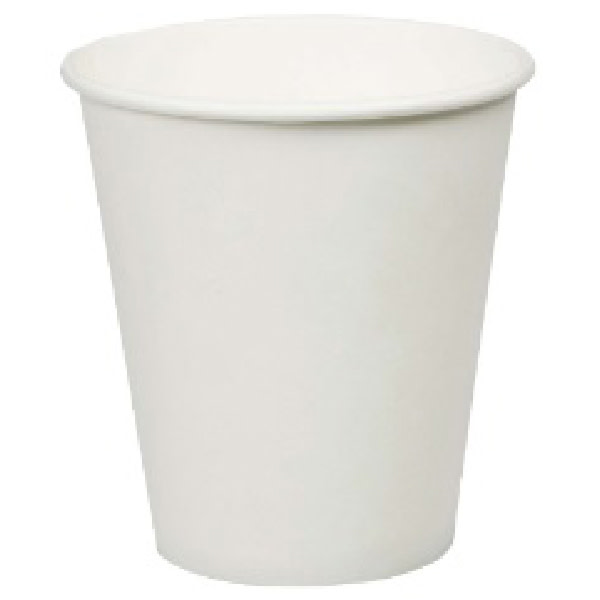 BetaEco Single Wall 12oz White Coffee Cup (80mm) 1000/ctn