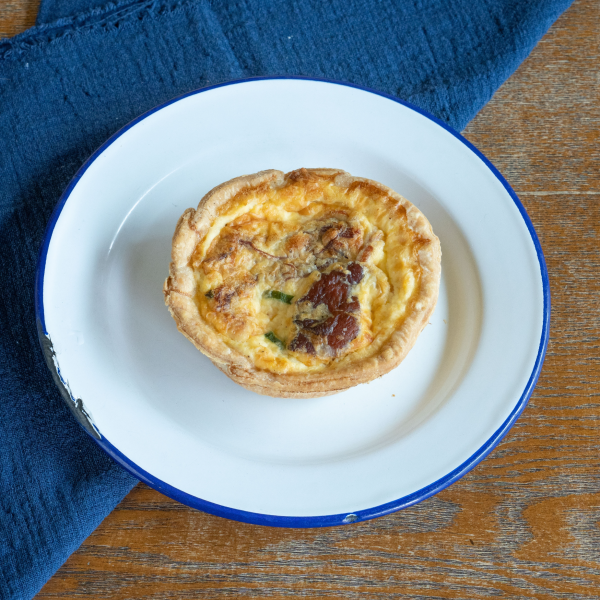 Mushroom Spinach and Cheese Quiche_image_Miss Lilly's Kitchen_order now
