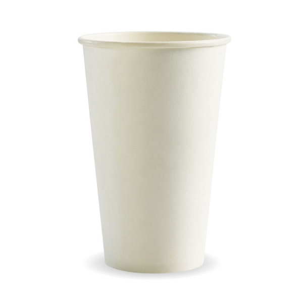 BioPak 16oz White BioCup White (x1000)