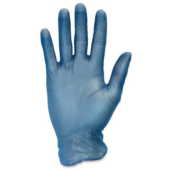 VINYL GLOVES MEDIUM POWDER FREE 100���S