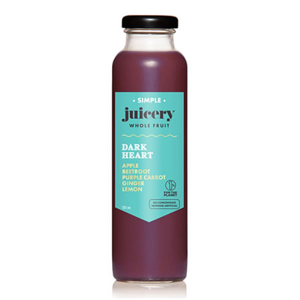 Simple Juicery - Dark Heart 12x325ml