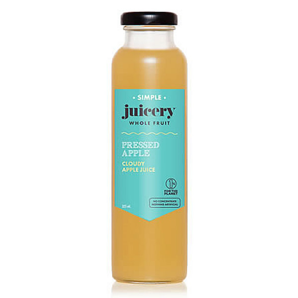 Simple Juicery - Pressed Apple 12x325ml_image_Ozone Organics Pty Ltd_order now