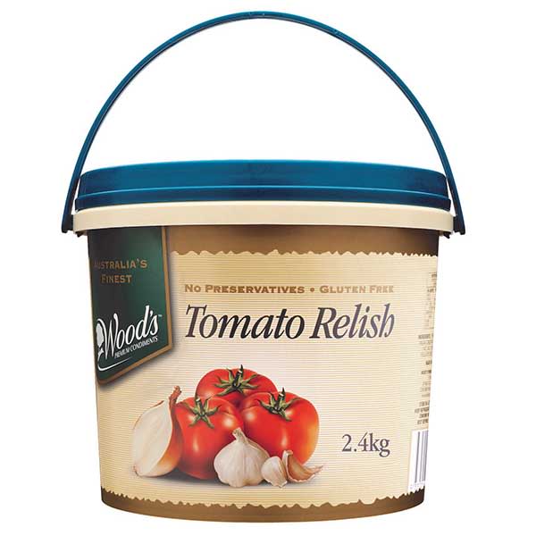 Woods Relish - Tomato 2.4Kg_image_Hudson Pacific Foodservice_order now