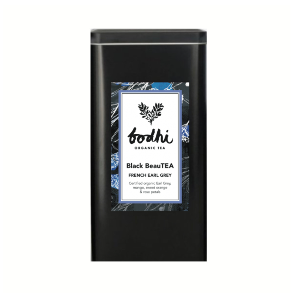 Cafe Pack | French Earl Grey | Black BeauTEA | Pyramid Infuser 100 Tea Bags_image_Bodhi Organic Tea_order now