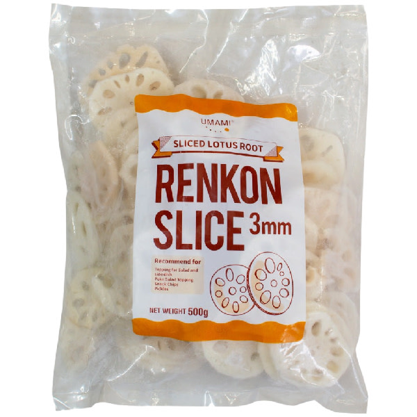 UMAMI Renkon Slice 3mm 500g_image_Daiwa Food Corporation - VIC_order now