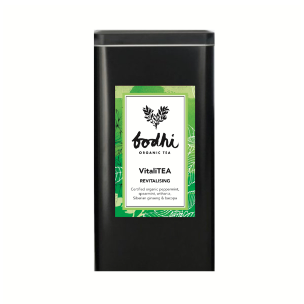 Cafe Pack | Peppermint Tea | Peppermint Spearmint Ginger Ginseng | VitaliTEA | 150g Loose Leaf