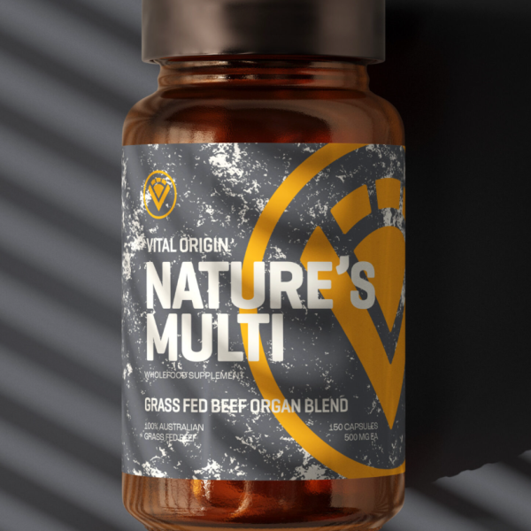 Beef Organ Capsules - Carton (6 Units)_image_Vital Origin_order now