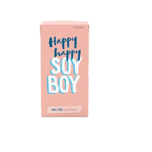 Happy Happy Soy Boy Soy Milk 6x1L_image_Ultimate Fine Foods_order now
