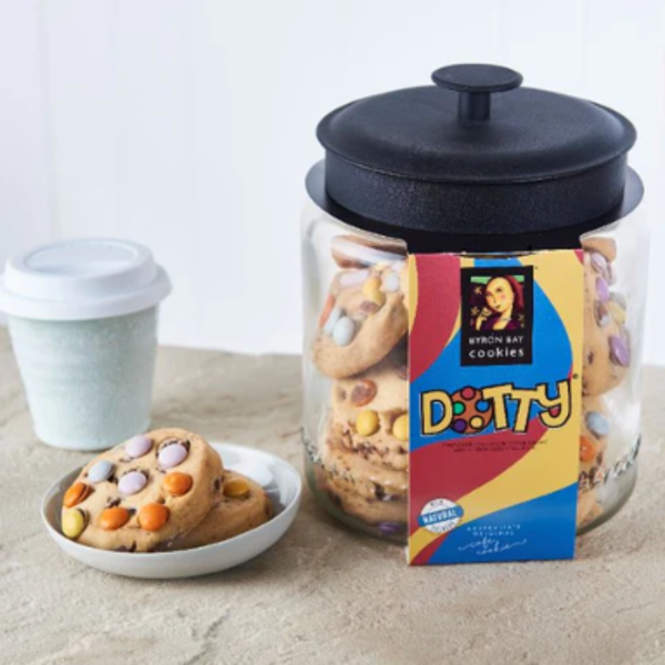 Byron Bay Cookie Company - Cafe Style Dotty Cookie x 12_image_Satisfine Foods_order now