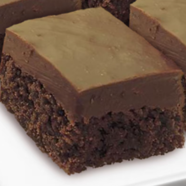Chocolate Fudge Brownie - Plain - Gluten Free