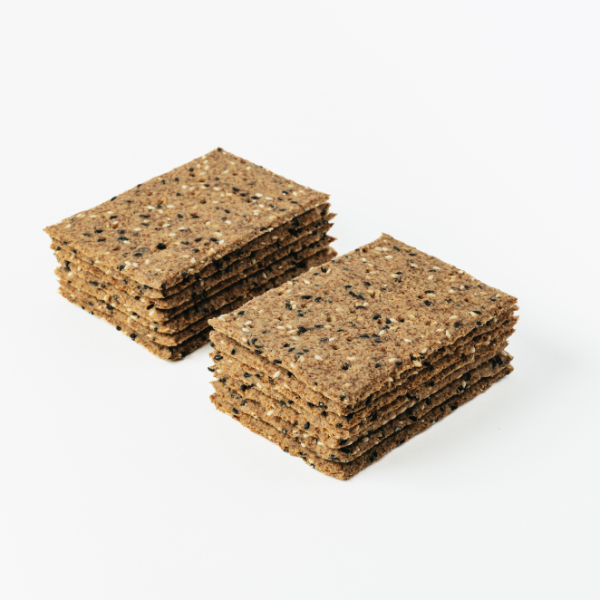 Paleo Crackers with Sesame Seeds