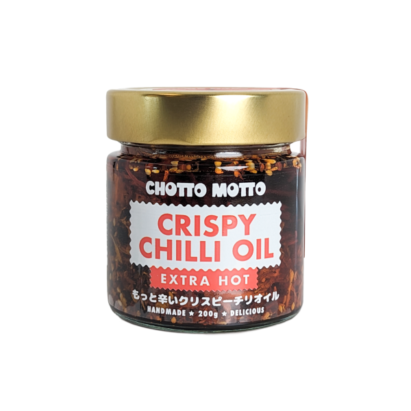 Chotto Motto Extra Hot Crispy Chilli Oil (12x200g)