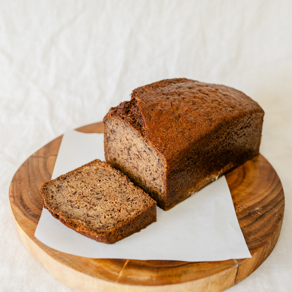 Banana Bread Bar Loaf 1220g_image_Little Miss Muffin_order now