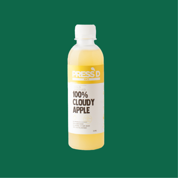 JUICE COLD PRESSED 100% CLOUDY APPLE 10X300ML