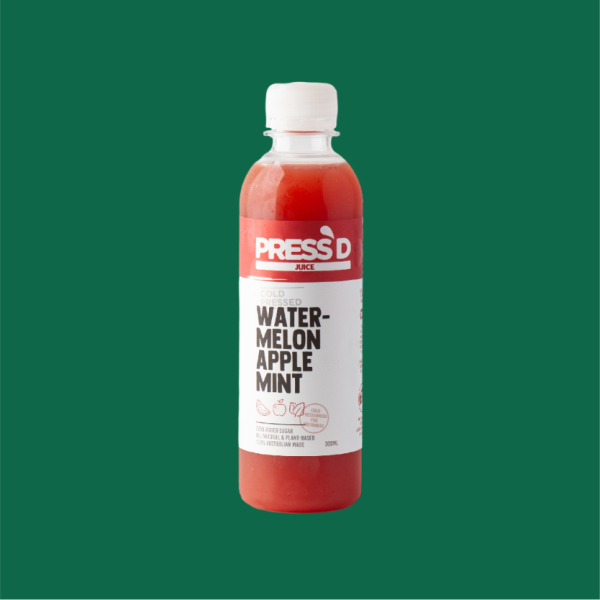 JUICE COLD PRESSED WATERMELON, APPLE & MINT 10X300ML