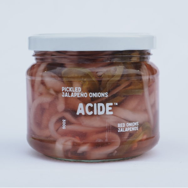 ACIDE - (Pack of 6) JALAPENO PICKLED ONIONS 300G 