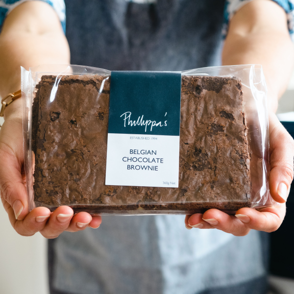 Belgian Chocolate Brownie 360g_image_Phillippas Provisions_order now