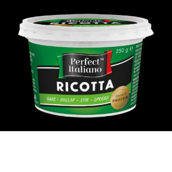 RICOTTA ORIGINAL CHEESE PERFECT ITALIANO 250GM (12)_image_Reliable Food Distributors_order now