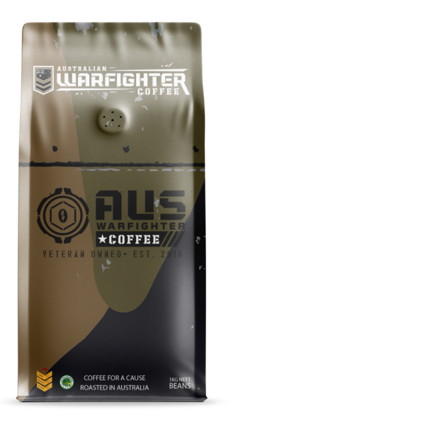 Aust Warfighters House Blend Beans 1kg Wh