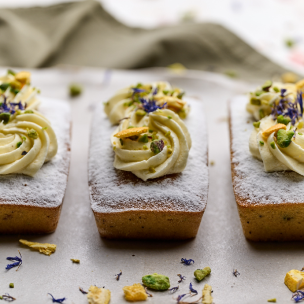 Vegan Pistachio Lemon Teacake_image_Little Bertha Bakery_order now