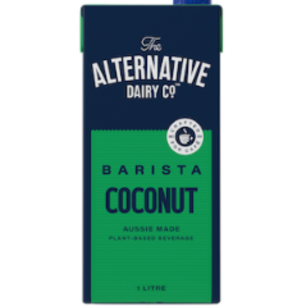 The Alternative Dairy Co - Barista Coconut Milk - 12 x 1LT_image_The Plant Pantry - Plant Based Food Distributor_order now