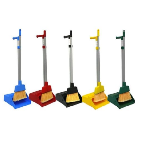Lobby Pan Blue with Broom Set_image_Nepean Hospitality_order now