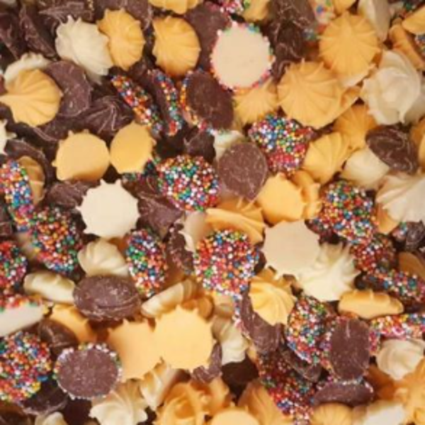 Mixed Whirls Choc Buds 12x160g_image_Just Sweets_order now