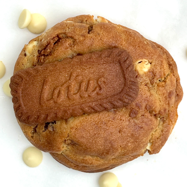 Sourdough Cookies:Biscoff & White Chocolate_image_Currumbin Cookies_order now