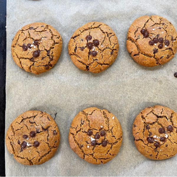 Cookie - Choc Chip 10 (Gluten Free & Vegan)_image_Messy spoon _order now