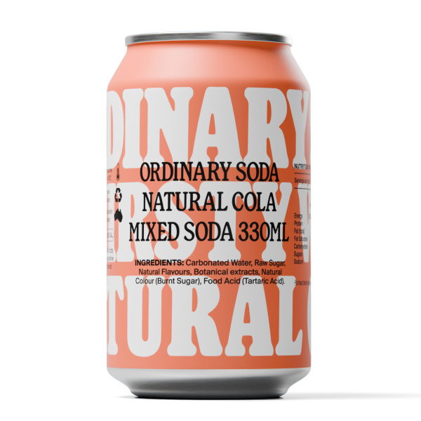 Ordinary Soda Natural Cola 12 x 330ml_image_Ordinary Soda_order now